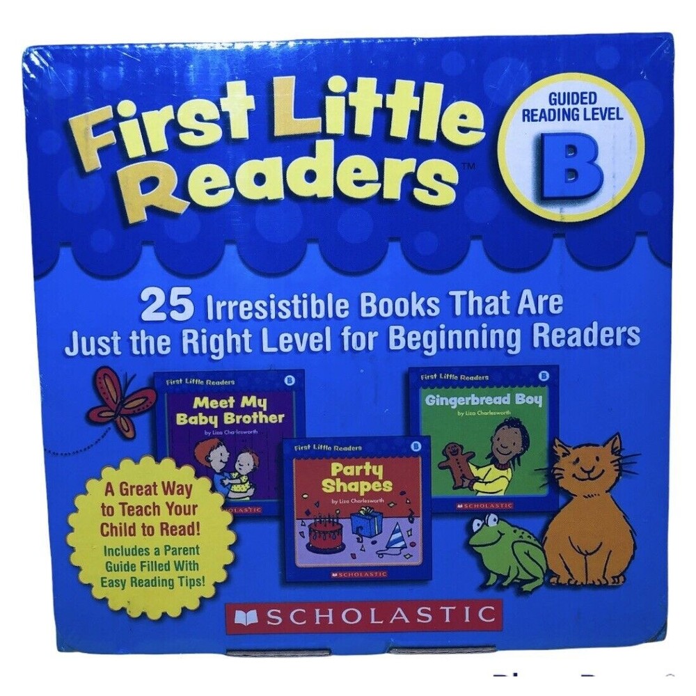 First Little Readers: Guided Reading Level B- 25 Irresistible Books NEW SEALED